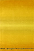 Asif Wool Gradient Rug 8131 Gold