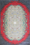 Autumn Contemporary Medallion Rug 3454F D Grey