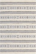 Elizabeth Geometric Rugs 9050 Cream Black