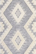 Elizabeth Geometric Rugs 9055 Cream Black