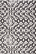 Federico Contemporary Geometric Rugs 2051 L. Grey White