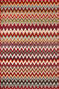 Infinity Contemporary Chevron Rug 4102X Brown D.Lilac