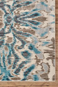 Mayson Contemporary Abstract Rugs 3467F Turkuaz Sand