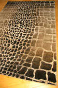 Alpi Contemporary Animal Print Rug 4978A Fume