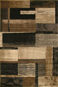 Alpi Contemporary Geometric Rug 9610A Fume