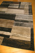 Alpi Contemporary Geometric Rug 9610A Fume