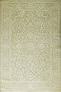 Symphony Contemporary Floral Rugs 5218A White Cream