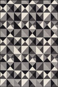 America Geometric Rugs 2869A L. Grey L. Grey