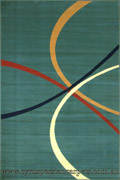 Bello Modern Abstract Rugs V5712 Blue