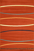 Bello Modern Abstract Striped Rugs V5710-KR1