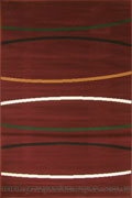 Bello Modern Abstract Striped Rugs V5710-BR1