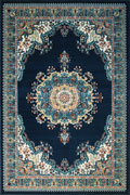 Bello Traditional Medallion Rugs 99 Navy