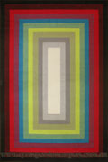 Best Modern Border Rug 889-BJ4X