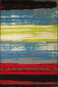 Best Modern Stripe Rug 93-BJ4-K