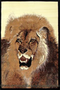 Khalaf Africa Lion Rug 430-785X