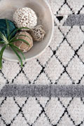 Amsterdam Fringed Moroccan Flatweave Rugs Y522A-BI176