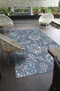 Aperto Floral Indoor Outdoor Rug 215-B