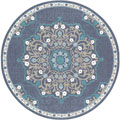 Aperto Medallion Indoor Outdoor Rug 3985-B