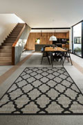 Sisalo Trellis Pattern Flatweave Rugs 5666-J48-H