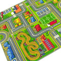 Traffic Play City Street Map Kids Rugs