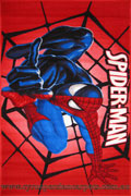 Disney Spiderman Red Kids Rug