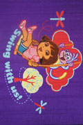 Disney Dora The Explorer Swing with us Kids Rugs