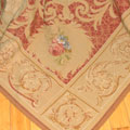 Tibetan Floral Tapestry Hand Knotted Wool Rug