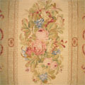 Tibetan Floral Tapestry Hand Knotted Wool Rug