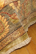 Tolidi Floral Hand Knotted Wool Rug