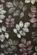 Barcelona Modern Leaf Rugs 4718 Coffee Brown Charisma Rose