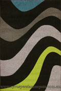 Cielo Modern Wavy Rug 98-AL14