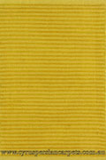 Flavia Wool Modern Plain Stripe Rug Yellow