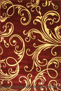 Hawaii Floral Rug 2366 Red