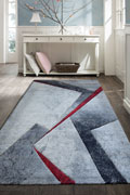 Love Modern Abstract Rugs 22332 Red Ruby