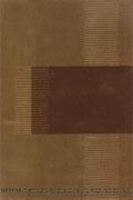 Sahand Wool Modern Abstract Rug 909 Brown