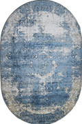 Urban Distressed Oval Rugs 4441-H