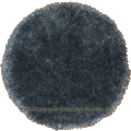 Darwin Shaggy Round Rug 154 Turkuaz Blue