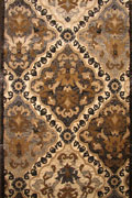 Alpi Floral Hallway Runner Rug 2587A Fume