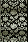 Romeo Hallway Runner Rug 8540A Black