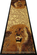 Khalaf Africa Lion Hallway Runner Rug 430-785X