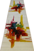 Splendido Modern Abstract Hallway Runner Rugs 5494A-Cream