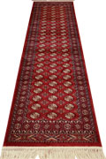 Afghan Traditional Hallway Runner Rugs 1876 Red