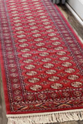 Afghan Traditional Hallway Runner Rugs 1876 Red