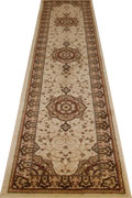 Minnesota Traditional Hallway Runner Rug 3005A Cream Cream