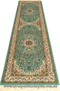 Tehran Traditional Hallway Runner Rug 750201 Blue