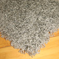 Santa Cruz Modern Shaggy Rug 2493 Grey Black