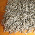 Santa Cruz Modern Shaggy Rug 2493 Grey Black