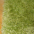 Darwin Plain Shaggy Rug 118 Green Green