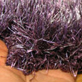 Darwin Plain Shaggy Rug 136 Violet Violet