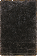 Darwin Plain Shaggy Rug 236 Black Fume